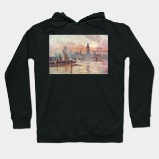 Westminster at Dusk in 1891 Hoodie